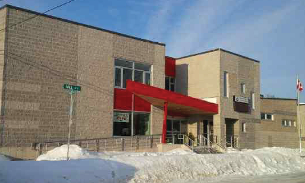 Plattsville Community Arena, Plattsville Ball Construction