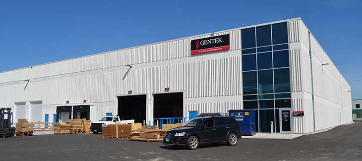 Gentek Building Products Ltd. is one of the tenants for the Building B.