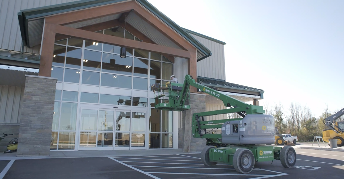 Premier Equipment Ltd. Testimonial Ball Construction